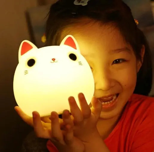 Cute Cat Silicone LED Lamp - Unique Unique Unique Cute Cat Silicone LED Lamp