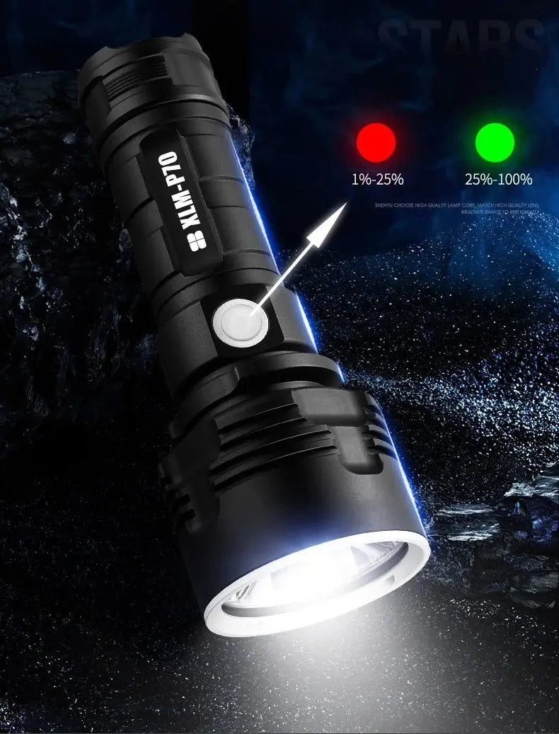 Strong Flashlight Focusing Led Light Rechargeable Super Bright LED Outdoor Xenon Lamp - Unique Unique Unique Strong Flashlight Focusing Led Light Rechargeable Super Bright LED Outdoor Xenon Lamp