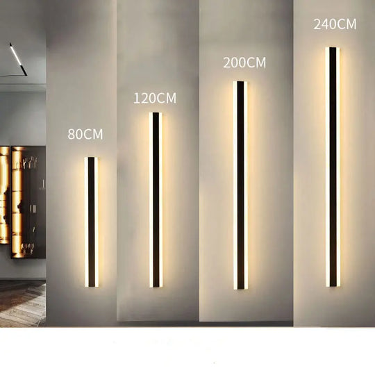 Minimalist long led wall lamp - Unique Unique Unique Minimalist long led wall lamp