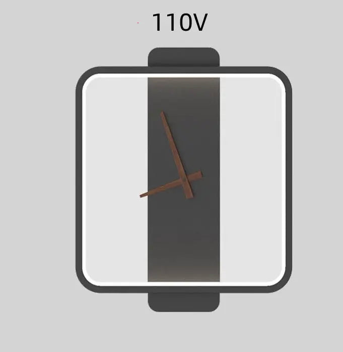 Nordic Wall Lamp Bedroom Bedside Lamp Clock Modeling Lamp - Unique Unique Unique Nordic Wall Lamp Bedroom Bedside Lamp Clock Modeling Lamp