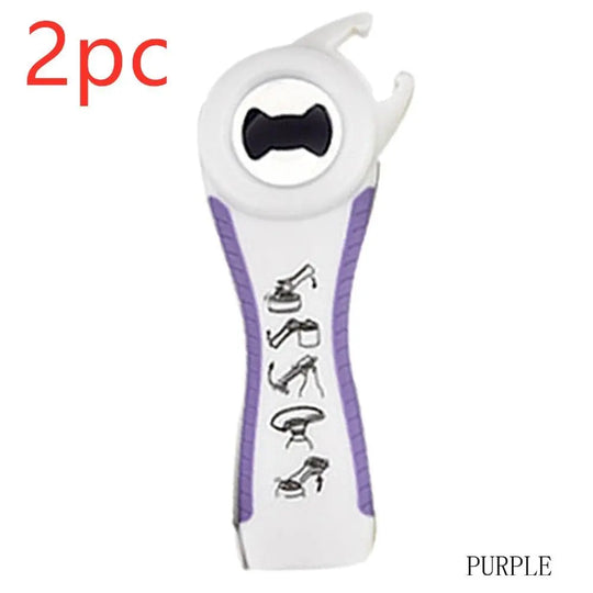 5 in 1 Creative Multifunction Stainless Steel Can Opener Beer Bottle Opener - Unique Unique Unique 5 in 1 Creative Multifunction Stainless Steel Can Opener Beer Bottle Opener