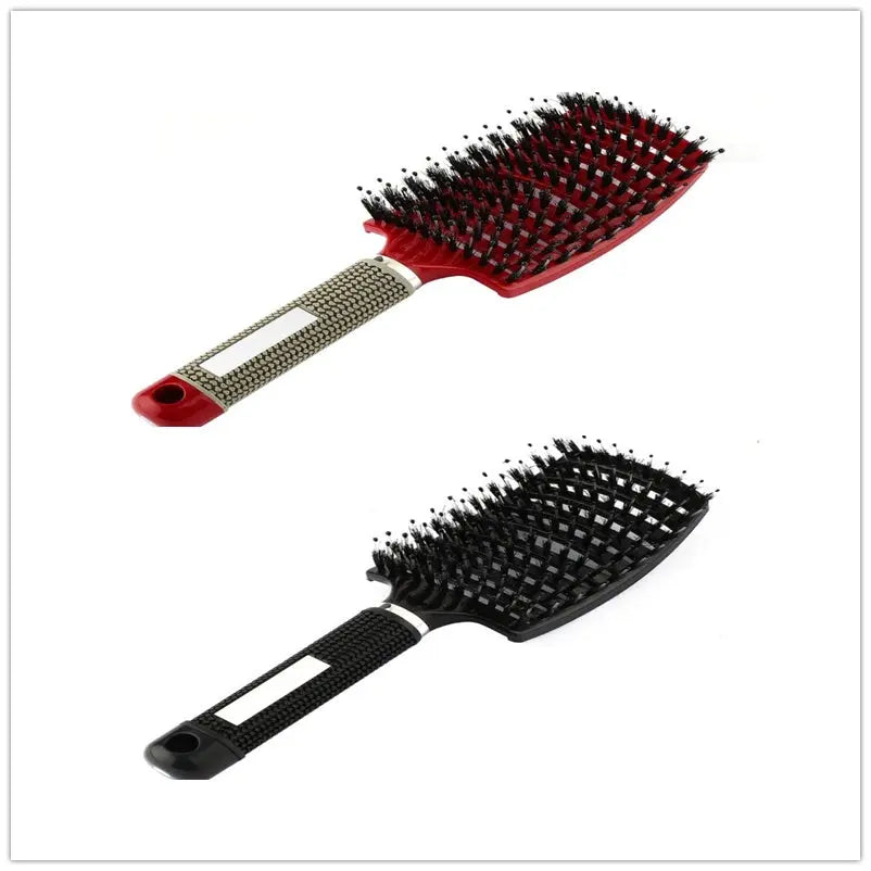 Hairbrush Anti Klit Brushy Haarborstel Women Detangler Hair Brush Bristle Nylon Scalp Massage  Teaser Hair Brush Comb Unique