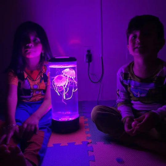 LED Jellyfish Aquarium Lamp Night Light USB Powered - Unique Unique Unique LED Jellyfish Aquarium Lamp Night Light USB Powered