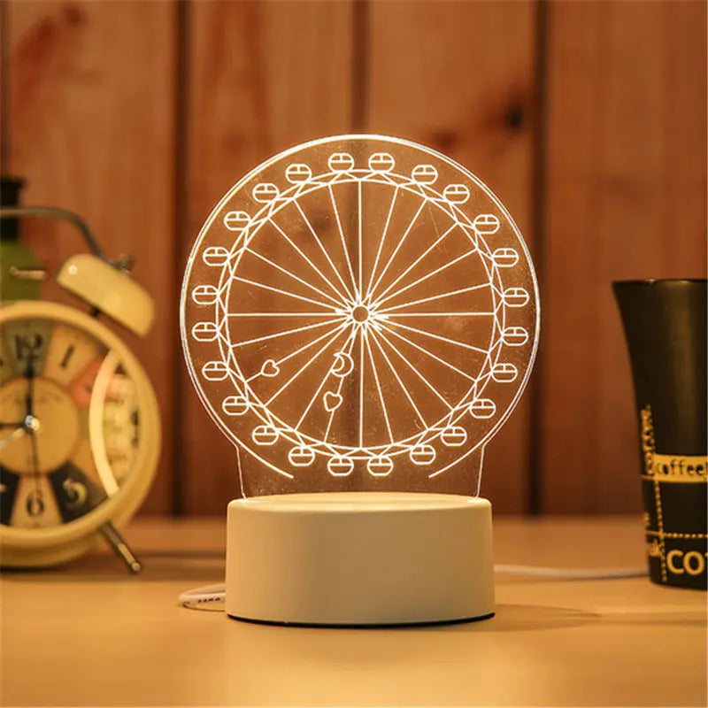 Bedroom bedside creative electronic night light - Unique Unique Unique Bedroom bedside creative electronic night light