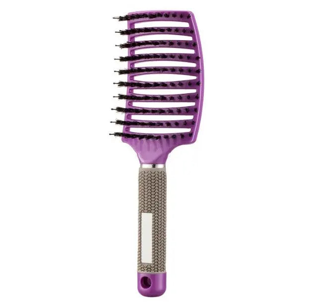 Hairbrush Anti Klit Brushy Haarborstel Women Detangler Hair Brush Bristle Nylon Scalp Massage  Teaser Hair Brush Comb Unique