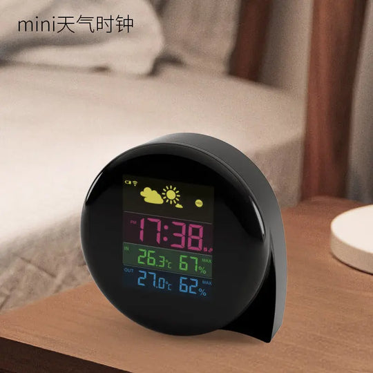 Weather clock small Q comma weather forecast clock weather forecast clock smart clock - Unique Unique Unique Weather clock small Q comma weather forecast clock weather forecast clock smart clock