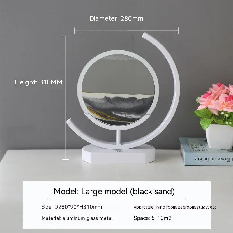 High-end Business Gifts Quicksand Painting 3D Living Room Decorations Lights Creative Lamp Led Lights - Unique Unique Unique High-end Business Gifts Quicksand Painting 3D Living Room Decorations Lights Creative Lamp Led Lights