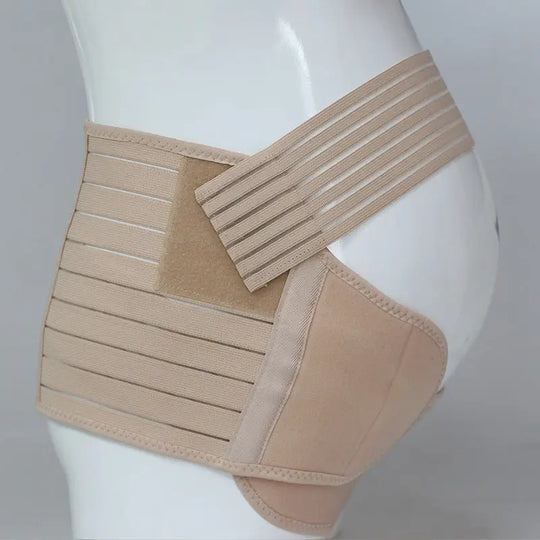 Maternity Belt Support Belt Three-piece Elastic Breathable Adjustable Waist Support - Unique Unique Unique Maternity Belt Support Belt Three-piece Elastic Breathable Adjustable Waist Support