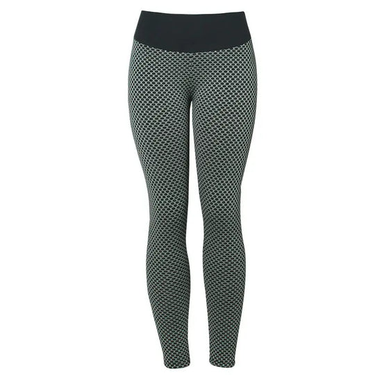 Plaid Leggings Fitness Yoga Pants Women's Seamless High Waist Breathable Gym Leggings Unique