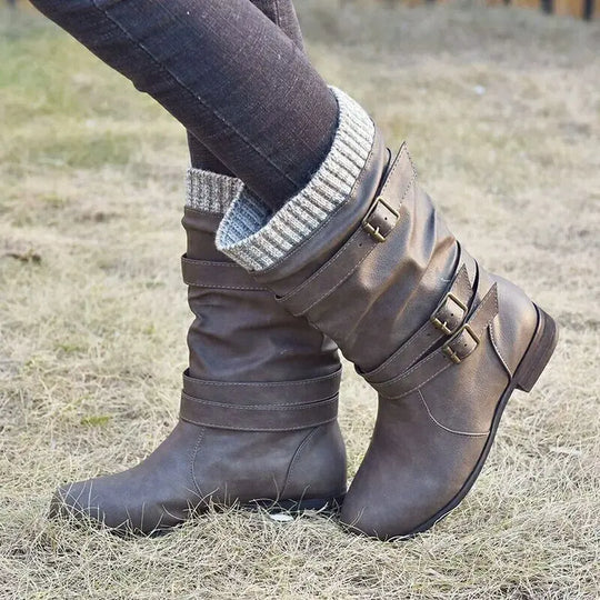 Winter new products low heel 40-43 women's boots - Unique Unique Unique Winter new products low heel 40-43 women's boots