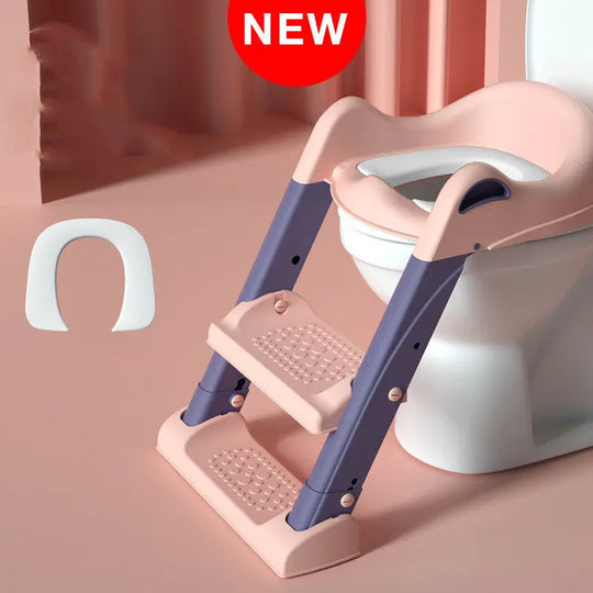 Stair-type Male And Female Baby Ladder Folding Rack Ring Cushion Child Toilet - Unique Unique Unique Stair-type Male And Female Baby Ladder Folding Rack Ring Cushion Child Toilet