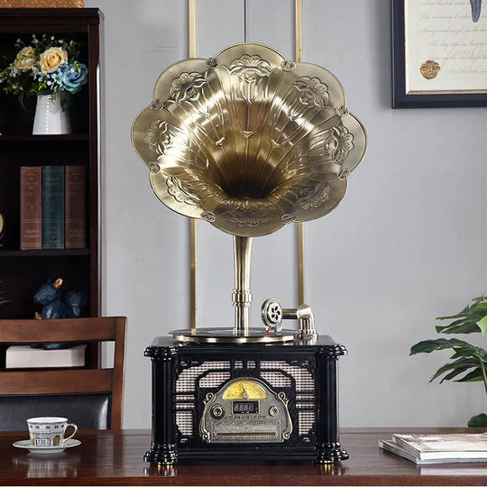 Old-style speaker antique vinyl recorder - Unique Unique Unique Old-style speaker antique vinyl recorder