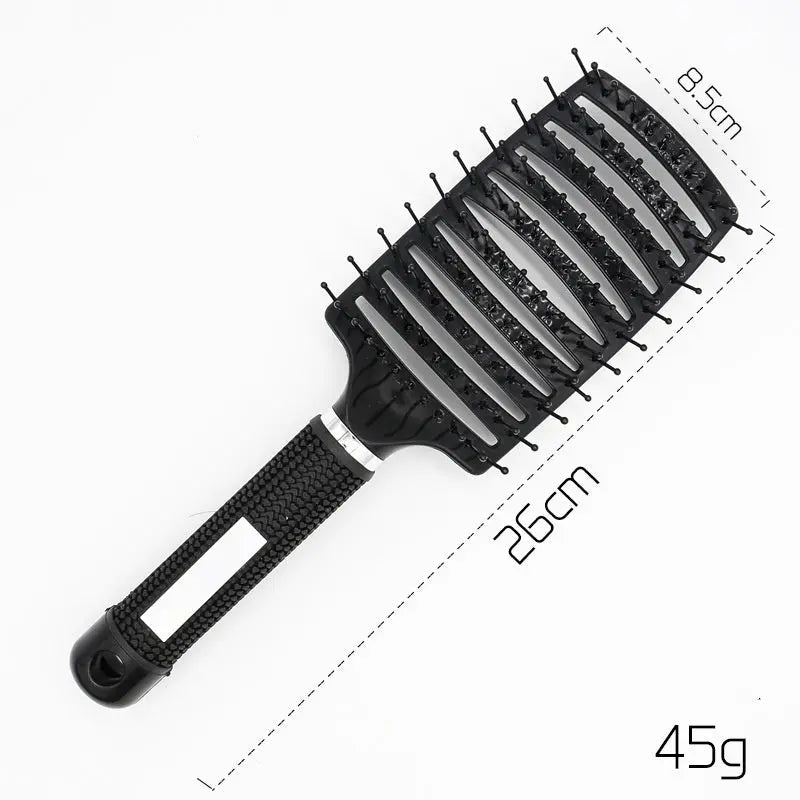 Hairbrush Anti Klit Brushy Haarborstel Women Detangler Hair Brush Bristle Nylon Scalp Massage  Teaser Hair Brush Comb Unique