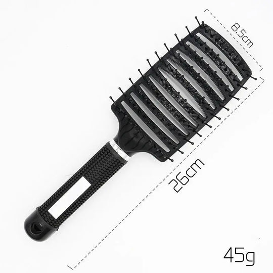 Hairbrush Anti Klit Brushy Haarborstel Women Detangler Hair Brush Bristle Nylon Scalp Massage  Teaser Hair Brush Comb Unique