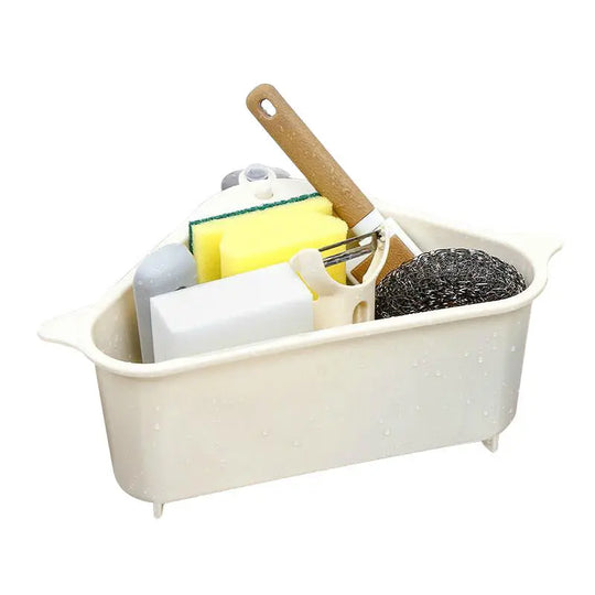 Kitchen Sink Multi-function Triangle Storage Rack Multi-purpose Dishwashing Sponge Drain Rack Storage Rack - Unique Unique Unique Kitchen Sink Multi-function Triangle Storage Rack Multi-purpose Dishwashing Sponge Drain Rack Storage Rack