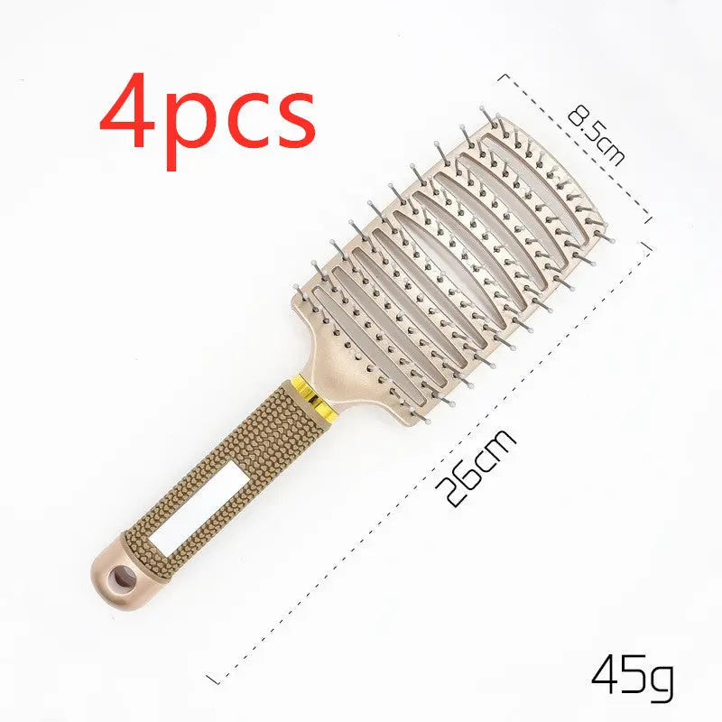 Hairbrush Anti Klit Brushy Haarborstel Women Detangler Hair Brush Bristle Nylon Scalp Massage Teaser Hair Brush Comb - Unique Unique Unique Hairbrush Anti Klit Brushy Haarborstel Women Detangler Hair Brush Bristle Nylon Scalp Massage Teaser Hair Brush Comb