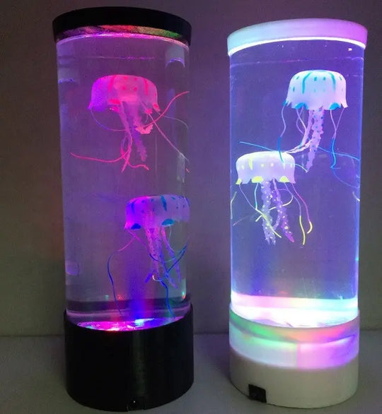 LED Jellyfish Aquarium Lamp Night Light USB Powered - Unique Unique Unique LED Jellyfish Aquarium Lamp Night Light USB Powered