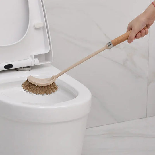 Wooden Household Handle Toilet Brush Cleaning Tools Bathroom Cleaning Brush Kitchen Floor Cleaner Brushes - Unique Unique Unique Wooden Household Handle Toilet Brush Cleaning Tools Bathroom Cleaning Brush Kitchen Floor Cleaner Brushes