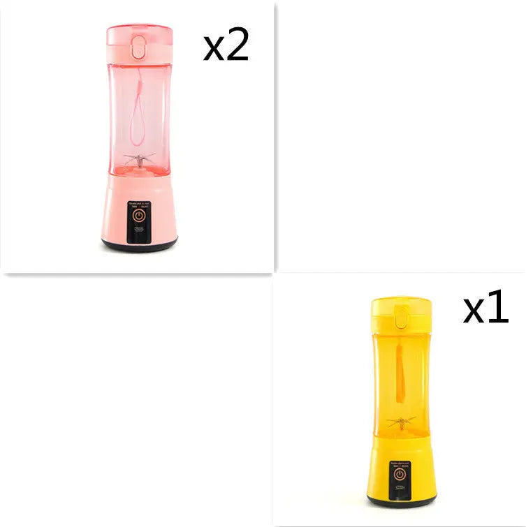 Portable Electric Fruit Juicer Wireless USB Rechargeable Mini Mixer Multifunction Summer Smoothie Blender Machine Kitchen Supplies Unique