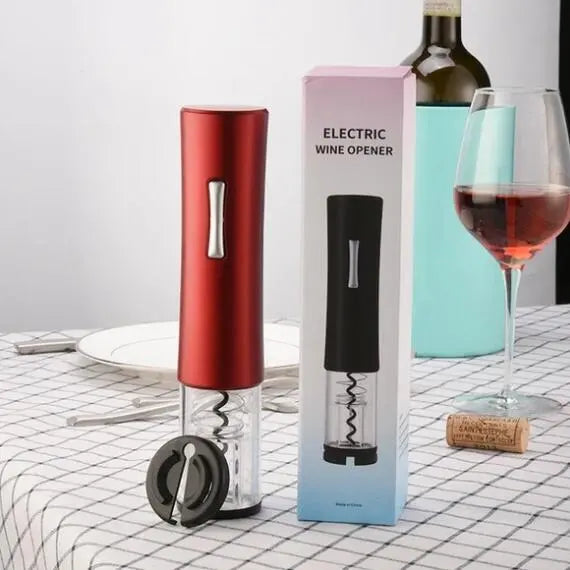 Electric Wine Opener Automatic Electric Wine Bottle Corkscrew Opener With Foil Cutter Wine Bottle Opener Kit - Unique Unique Unique Electric Wine Opener Automatic Electric Wine Bottle Corkscrew Opener With Foil Cutter Wine Bottle Opener Kit