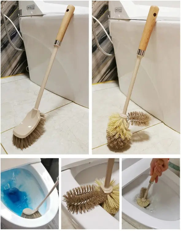 Wooden Household Handle Toilet Brush Cleaning Tools Bathroom Cleaning Brush Kitchen Floor Cleaner Brushes - Unique Unique Unique Wooden Household Handle Toilet Brush Cleaning Tools Bathroom Cleaning Brush Kitchen Floor Cleaner Brushes