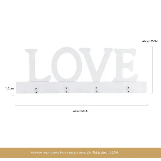 Creative Simple LOVE Decorative Wall Hangings Hanger - Unique Unique Unique Creative Simple LOVE Decorative Wall Hangings Hanger