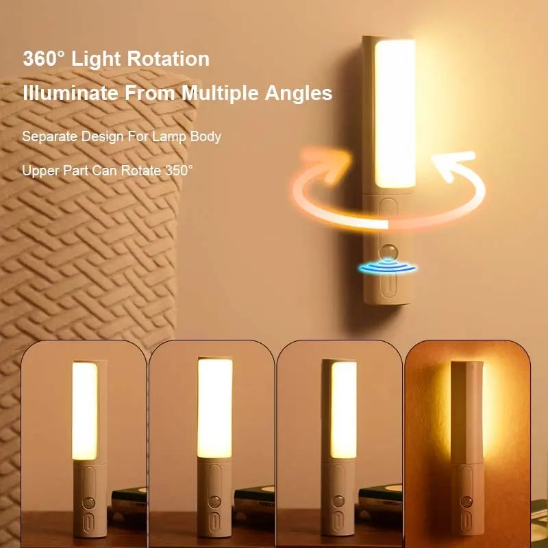 New Style Smart Human Body Induction Motion Sensor LED Night Light For Home Bed Kitchen Cabinet Wardrobe Wall Lamp - Unique Unique Unique New Style Smart Human Body Induction Motion Sensor LED Night Light For Home Bed Kitchen Cabinet Wardrobe Wall Lamp