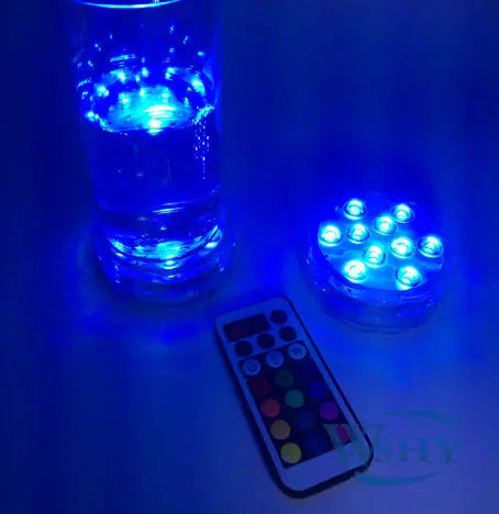 Light round candle lamp, LED for battery submersible lamp, waterproof candle lamp, decorative electronic candle lamp - Unique Unique Unique Light round candle lamp, LED for battery submersible lamp, waterproof candle lamp, decorative electronic candle lamp