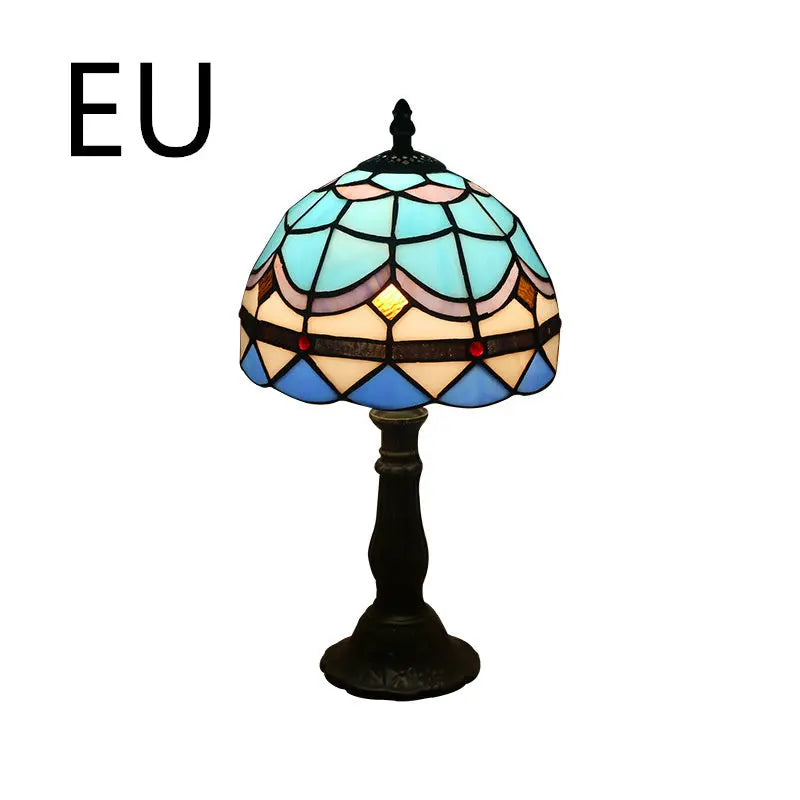 Lamp Bedroom Bedside Lamp Retro Bar Yellow Glass Lamp Resin Base Table Lamps Makeup Table Side Table Led Lights - Unique Unique Unique Lamp Bedroom Bedside Lamp Retro Bar Yellow Glass Lamp Resin Base Table Lamps Makeup Table Side Table Led Lights