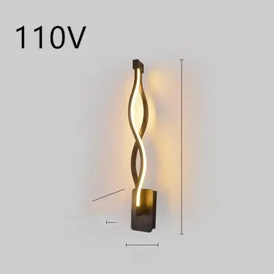 led wall lamp nordic minimalist bedroom bedside lamp - Unique Unique Unique led wall lamp nordic minimalist bedroom bedside lamp
