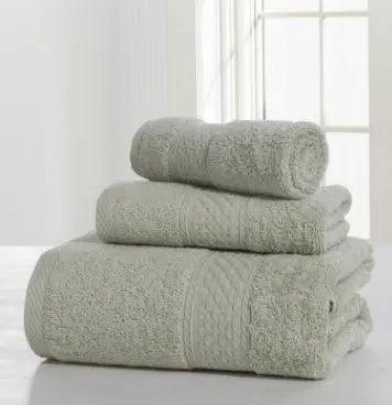 Cotton soft double-sided thickening towel skin-friendly bath towel beauty salon bathrobe bath towel set - Unique Unique Unique Cotton soft double-sided thickening towel skin-friendly bath towel beauty salon bathrobe bath towel set