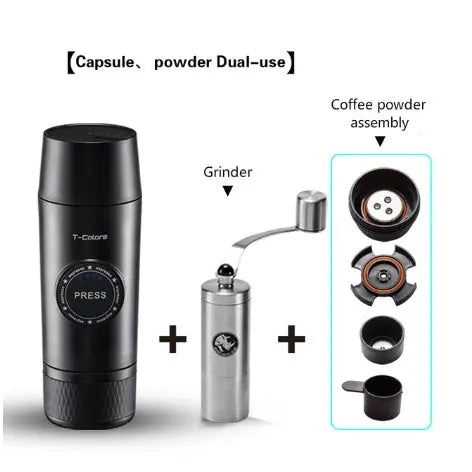 Mini Espresso Coffee Maker Portable Rechargeable Mech - Unique Unique Unique Mini Espresso Coffee Maker Portable Rechargeable Mech