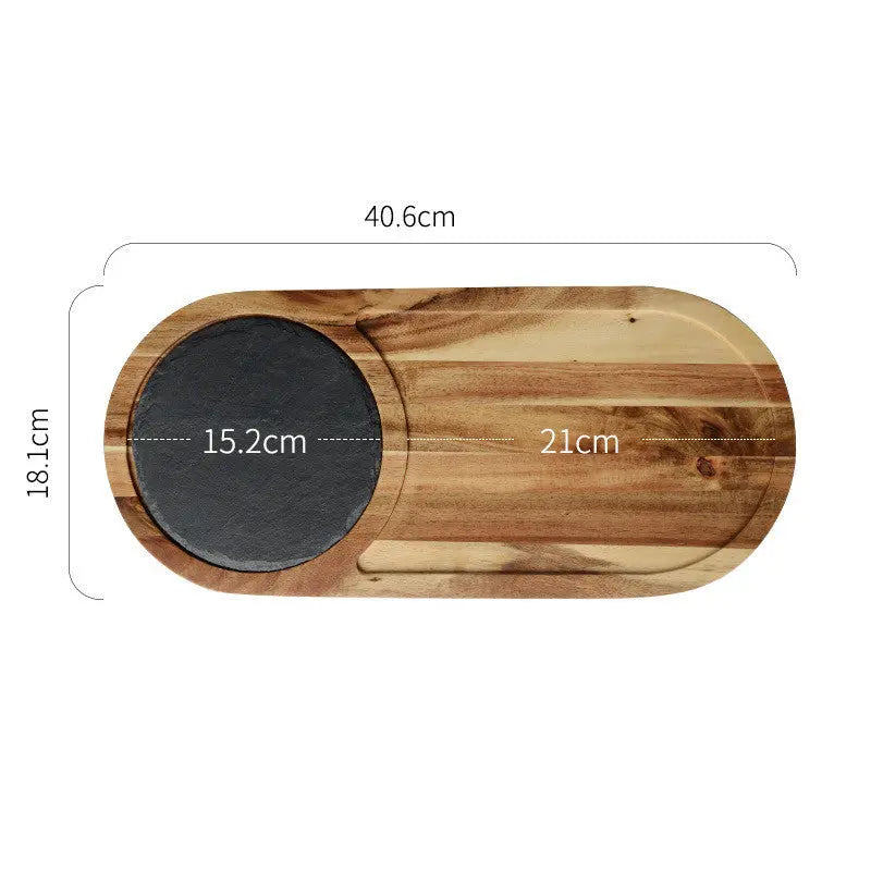 Black Wood Pizza Dish Wooden Plate - Unique Unique Unique Black Wood Pizza Dish Wooden Plate