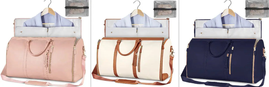 Large Capacity Travel Duffle Bag Women's Handbag Folding Suit Bag Waterproof Clothes Totes Unique