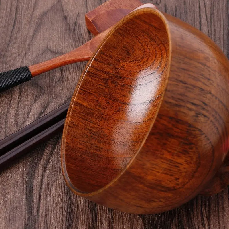 Wooden round wooden bowl - Unique Unique Unique Wooden round wooden bowl