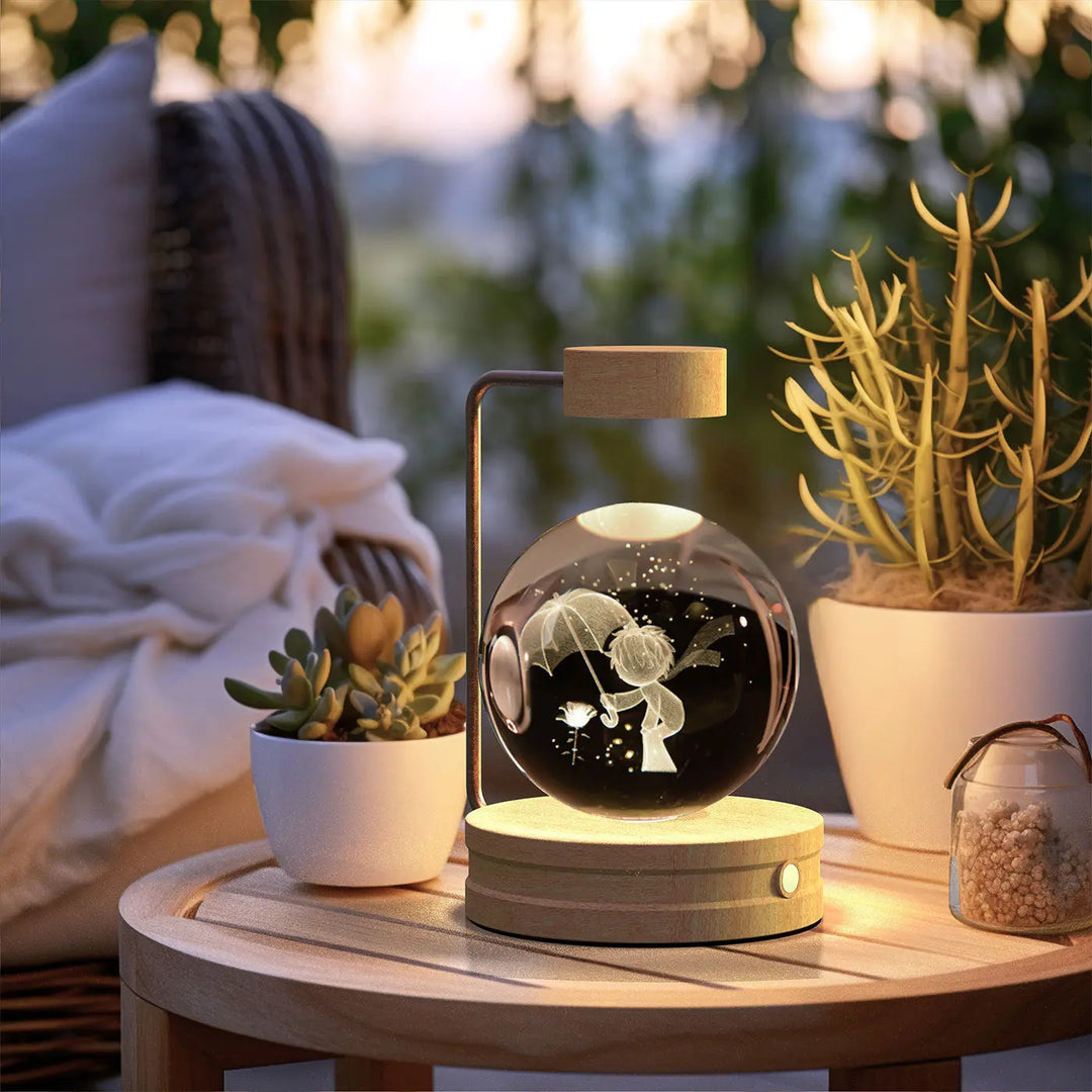 Crystal Ball Cosmic Dinosaur Indoor Night Light USB Power Warm Bedside Light Birthday Gift Night Lamp - Unique Unique Unique Crystal Ball Cosmic Dinosaur Indoor Night Light USB Power Warm Bedside Light Birthday Gift Night Lamp