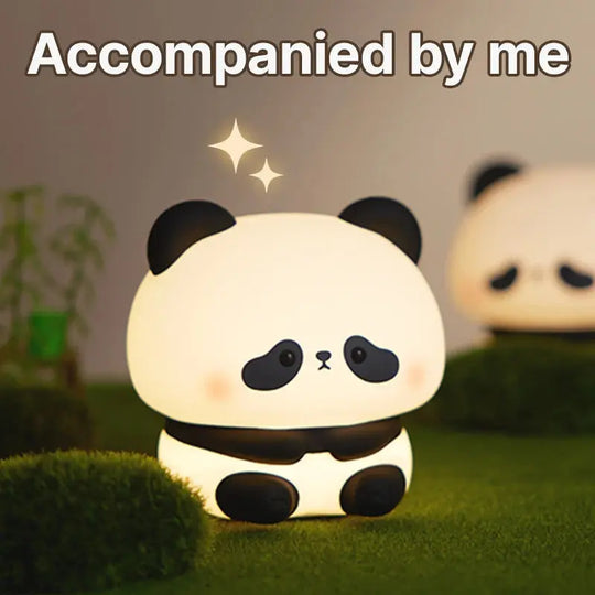 Panda LED Night Light Cute Silicone Night Light USB Rechargeable Touch Night Lamp Bedroom Timing Lamp Decoration Children's Gift Home Decor - Unique Unique Unique Panda LED Night Light Cute Silicone Night Light USB Rechargeable Touch Night Lamp Bedroom Timing Lamp Decoration Children's Gift Home Decor
