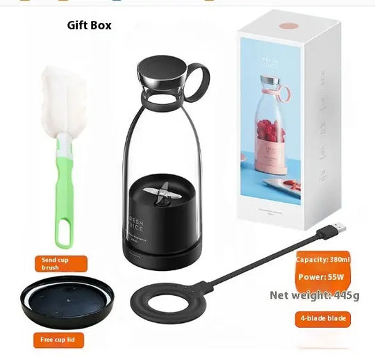 350ML Electric Juicer Blender Mixer USB Rechargeable Machine Household Portable Blender Maker Cup Kitchen Tool Kit - Unique Unique Unique 350ML Electric Juicer Blender Mixer USB Rechargeable Machine Household Portable Blender Maker Cup Kitchen Tool Kit