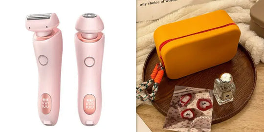 2 In 1 Hair Removal Epilator USB Rechargeable Trimmer Women Body Razor Face Leg Armpit Bikini Hand Pubic Shaver Hair Remover - Unique Unique Unique 2 In 1 Hair Removal Epilator USB Rechargeable Trimmer Women Body Razor Face Leg Armpit Bikini Hand Pubic Shaver Hair Remover