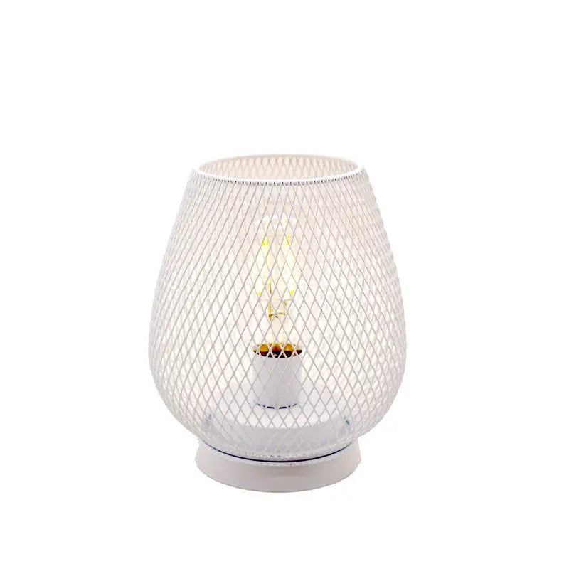 Retro Iron Art Table Lamp Battery Powered Night Light Hollowed Out Birdcage Desk Reading Lamp Bedroom Decor Bedside Table Lamp Home Decor - Unique Unique Unique Retro Iron Art Table Lamp Battery Powered Night Light Hollowed Out Birdcage Desk Reading Lamp Bedroom Decor Bedside Table Lamp Home Decor