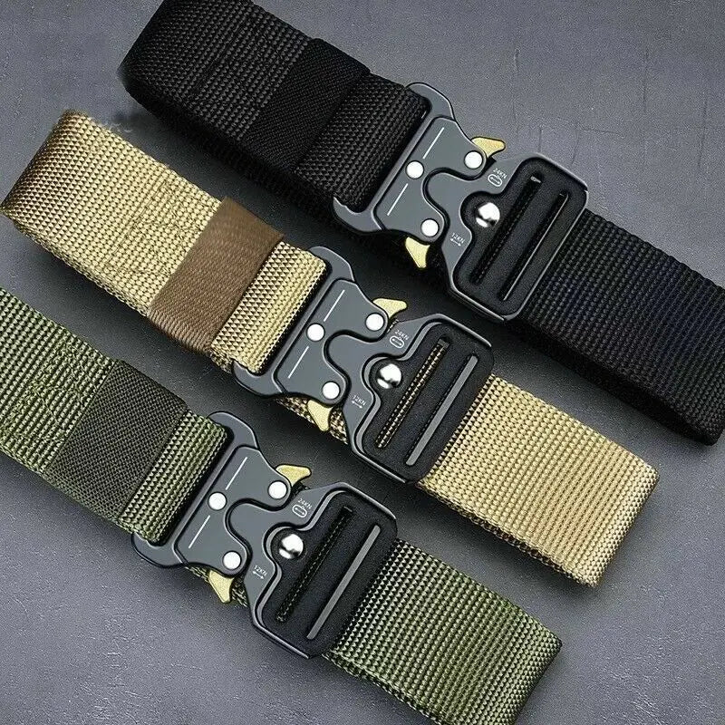 PREMIUM Men Casual Military Belt Tactical Waistband Rescue Rigger Nylon Belt USA - Unique Unique Unique PREMIUM Men Casual Military Belt Tactical Waistband Rescue Rigger Nylon Belt USA