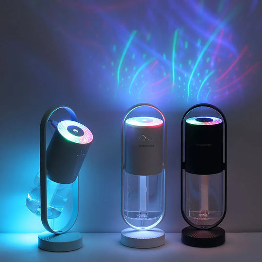 200ml Portable Colorful Light Humidifier USB Rechargeable Car Humidifier - Unique Unique Unique 200ml Portable Colorful Light Humidifier USB Rechargeable Car Humidifier