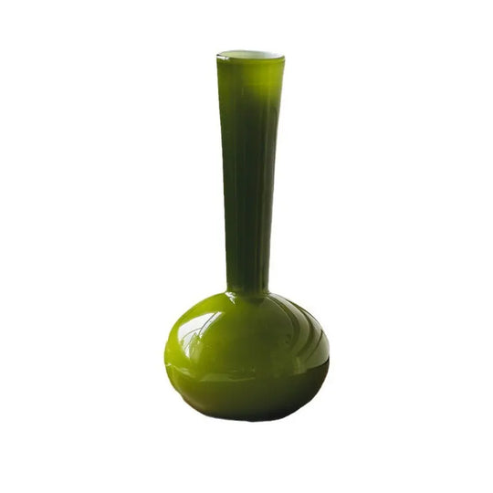 French Style Antique Glass Vase High Sense - Unique Unique Unique French Style Antique Glass Vase High Sense