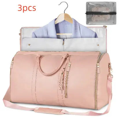 Large Capacity Travel Duffle Bag Women's Handbag Folding Suit Bag Waterproof Clothes Totes - Unique Unique Unique Large Capacity Travel Duffle Bag Women's Handbag Folding Suit Bag Waterproof Clothes Totes