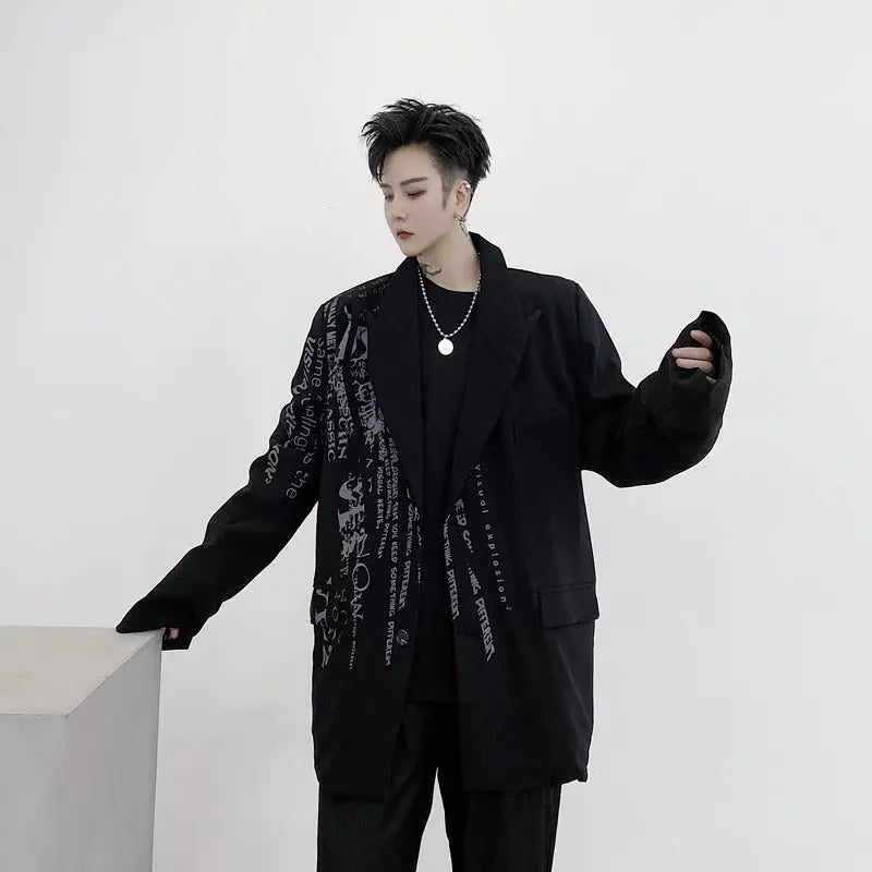 Spring Single Product Men's Handsome Suit Jacket - Unique Unique Unique Spring Single Product Men's Handsome Suit Jacket