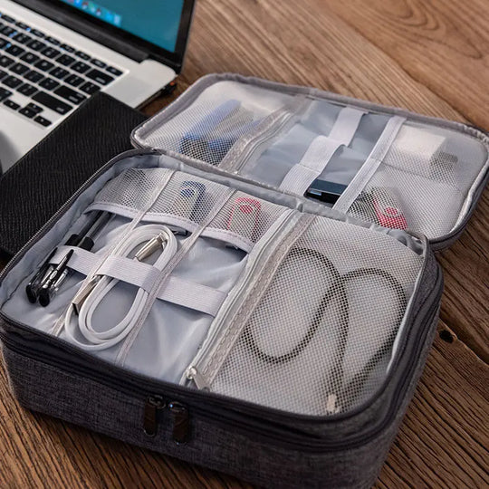 Electronics Organizer Travel Cable Organizer Bag Waterproof Portable Digital Storage Bag Electronic Accessories Case Cable Charger Organizer Case Multifunctional Waterproof Storage Bag - Unique Unique Unique Electronics Organizer Travel Cable Organizer Bag Waterproof Portable Digital Storage Bag Electronic Accessories Case Cable Charger Organizer Case Multifunctional Waterproof Storage Bag