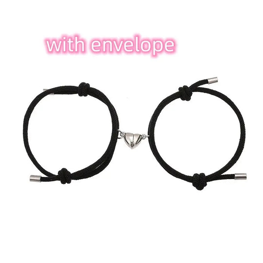 Simple Nylon Love Magnetic Bracelet - Unique Unique Unique Simple Nylon Love Magnetic Bracelet