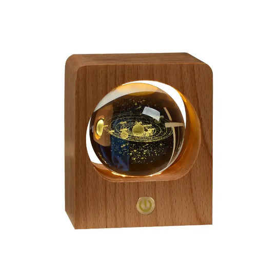 Beech Crystal Ball Night Light 3D Laser Engraving Elk Jellyfish LED Nightlights USB Dimmable Lamp For Bedroom Decoration Gifts Home Decor - Unique Unique Unique Beech Crystal Ball Night Light 3D Laser Engraving Elk Jellyfish LED Nightlights USB Dimmable Lamp For Bedroom Decoration Gifts Home Decor