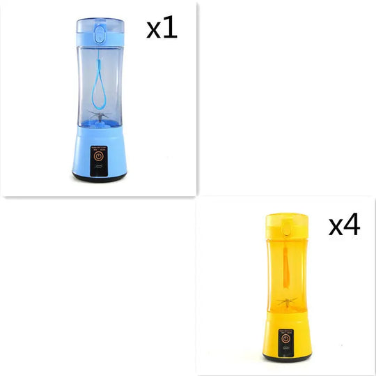 Portable Electric Fruit Juicer Wireless USB Rechargeable Mini Mixer Multifunction Summer Smoothie Blender Machine Kitchen Supplies Unique