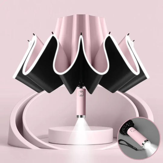 Full-automatic Shrink Rain And Rain Dual-use Thickened Large Car Reverse Sun Protection UV Umbrella - Unique Unique Unique Full-automatic Shrink Rain And Rain Dual-use Thickened Large Car Reverse Sun Protection UV Umbrella